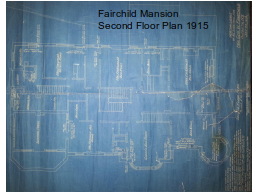 Second Floor Plan 1915