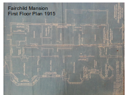 First Floor Plan 1915