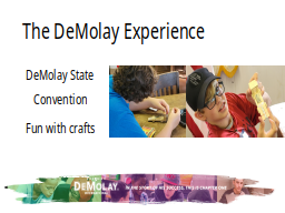 The DeMolay Experience